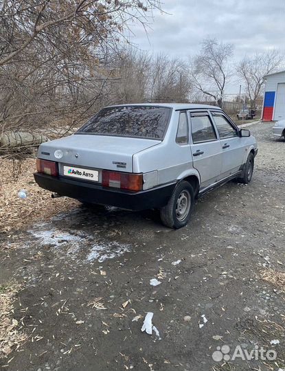 ВАЗ 21099 1.5 МТ, 1998, 300 000 км