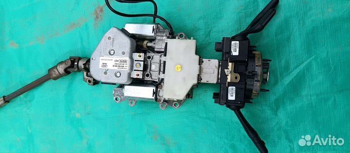 Рулевая колонка с круизом audi q7 4.L в сборе