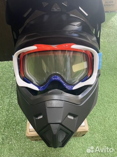 Очки для мотокросса hizer 8 (двойное стекло)