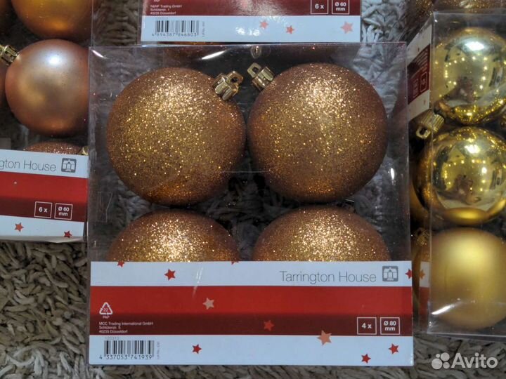 Елочные шары Tarrington house Metro