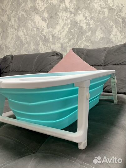 Детская ванночка для купания складная