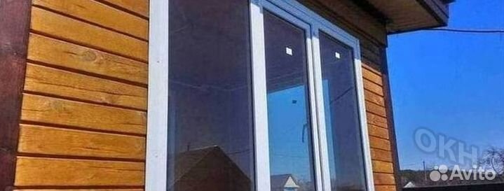 Пластиковый балкон с установкой