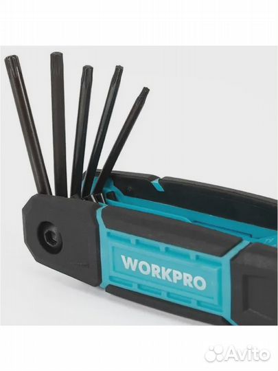 Набор ключей torx складных 8шт WP222030