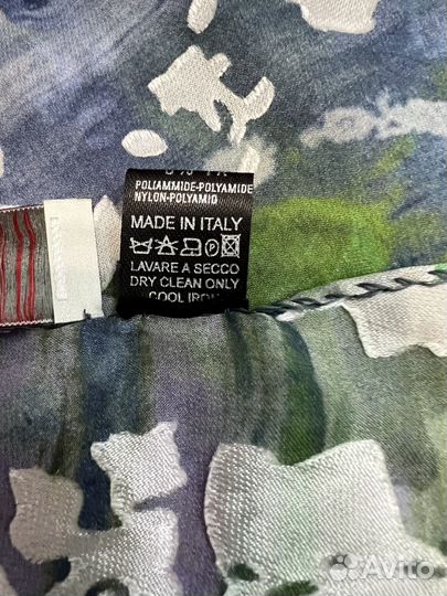 Итальянский шелковый шарф, 45*180 см