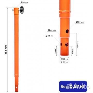 Удлинитель шнека универ. уш-400.19 (выход. вала мо
