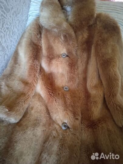 Шубка искусственная под лису. Винтаж. СССР