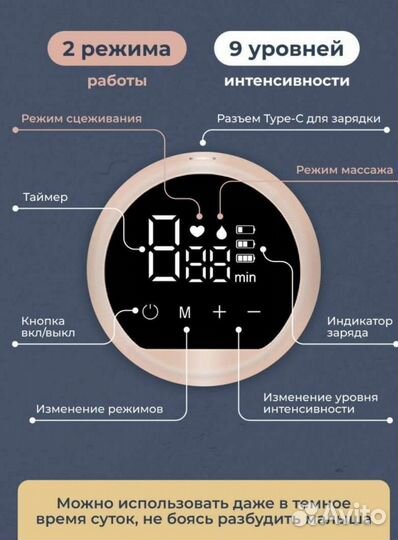 Молокоотсос электрический новый