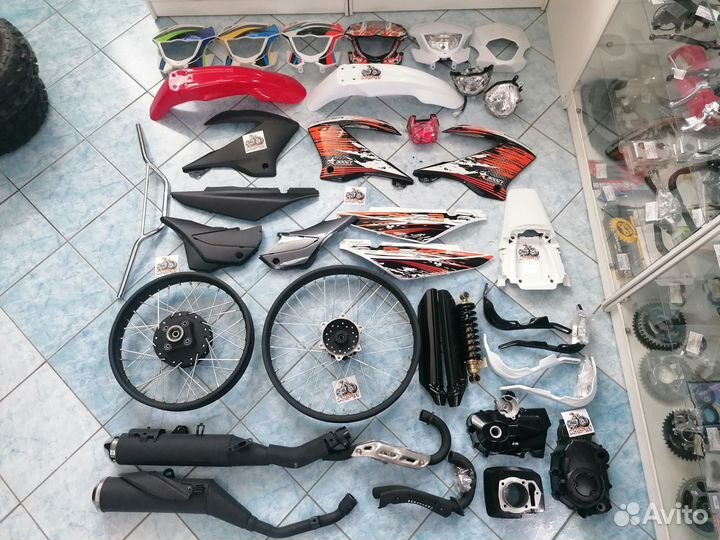 Запчасти для китайских мотоциклов