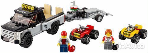 Новый lego City 60148 Гоночная команда