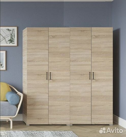 Шкаф 1600 метра сонома