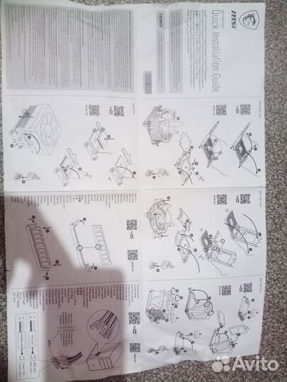 Листовка Краткое Руководство MSI B450M bazooka V2