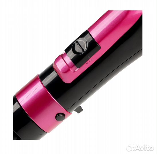 Фен-щетка Galaxy line GL4406, 1200 Вт, черный, роз