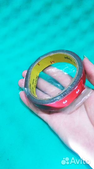 Двухсторонний скотч 3М, клейкая лента для авто