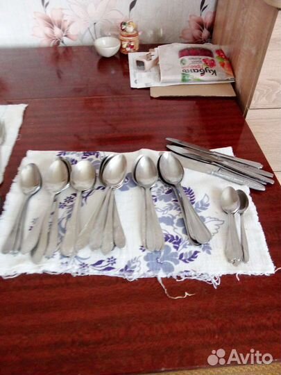 Столовые приборы нержавейка б у