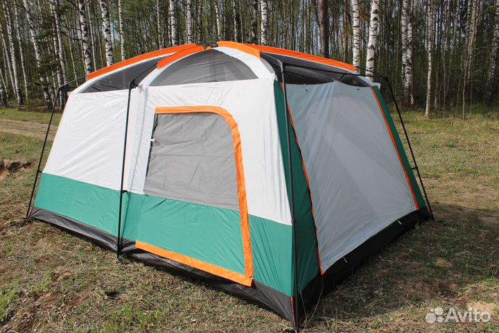 Палатка туристическая большая 8-12 чел
