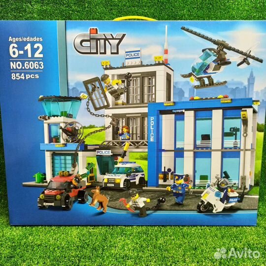 Конструктор полицейский участок city