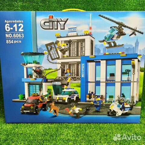 Конструктор полицейский участок city