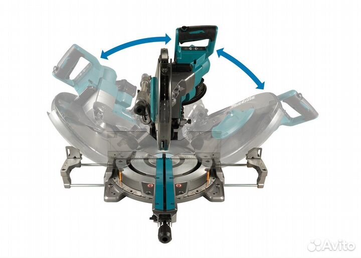 Аккумуляторная торцовочная пила XGT Makita LS003GZ