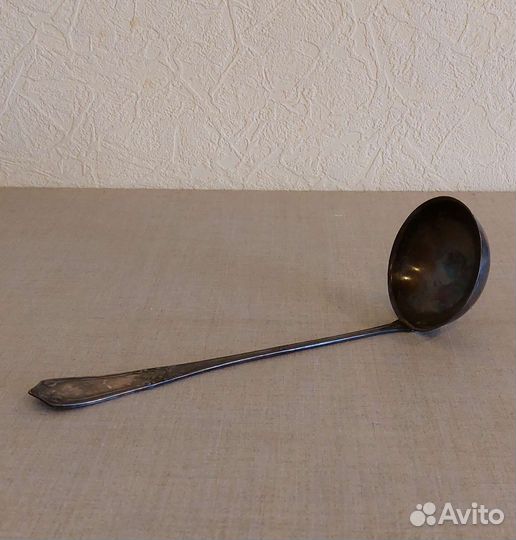 Половник СССР мельхиор клеймо зiд винтаж