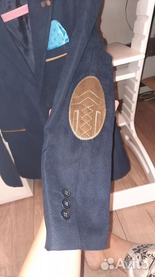 Пиджак школьный для мальчика 128 134