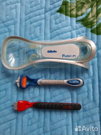 Gillette fusion и mach3 ручки