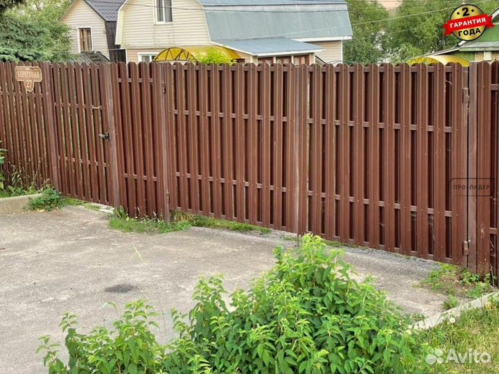 Забор под ключ