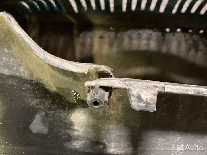 Юбка заднего бампера hyundai creta