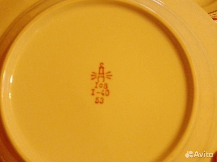 Тарелка СССР