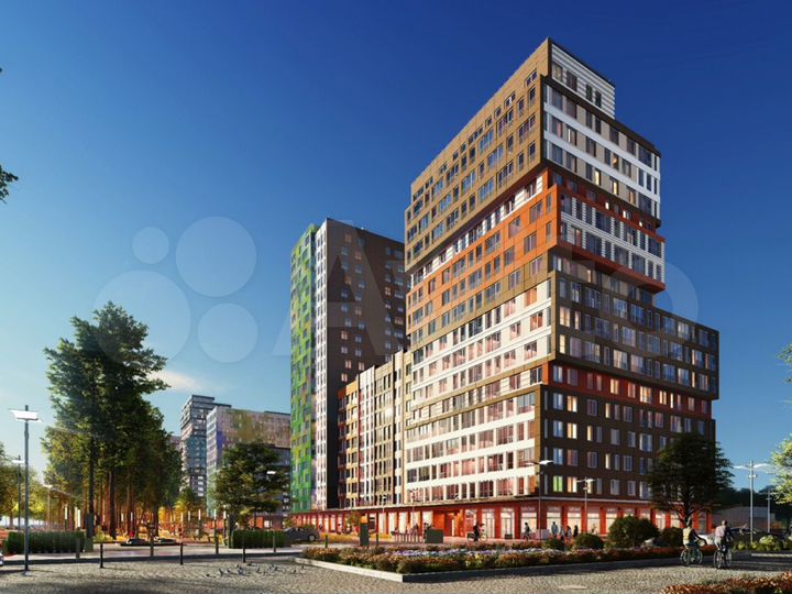 1-к. квартира, 55,8 м², 16/23 эт.