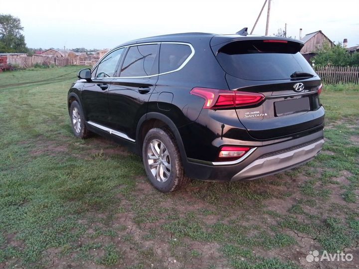 Hyundai Santa Fe 2.4 AT, 2019, 130 000 км