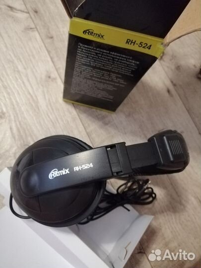 Наушники проводные Ritmix RH-524