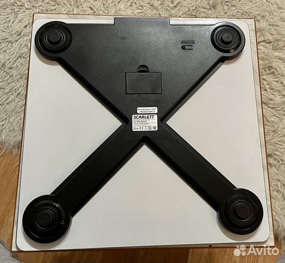 Весы напольные электронные scarlett