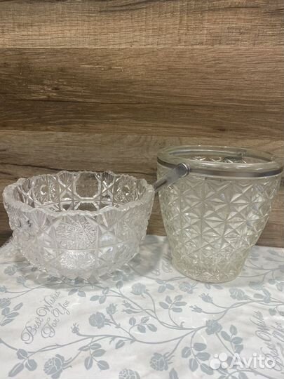 Хрустальная конфетница