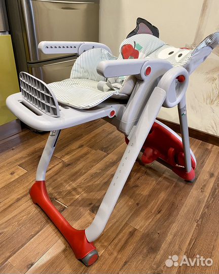 Стульчик для кормления chicco polly 2 start