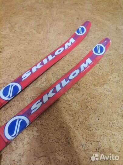 Детские лыжи 110 и палки 80