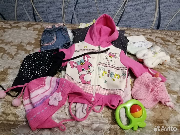 Вещи на девочку от рождения до года пакетом