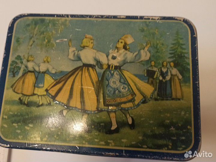 Коробка жесть Эстонская сср