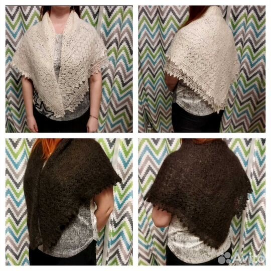 Продам Оренбургские пуховые платки