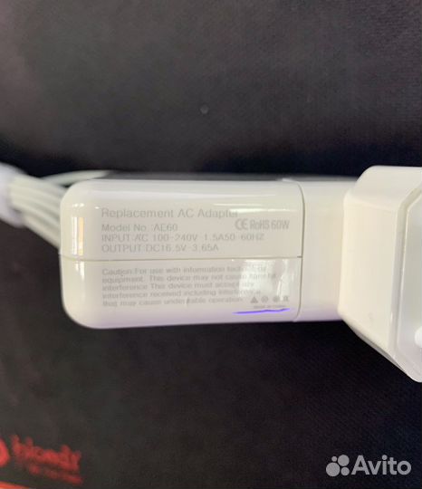 Блок питания для Apple MacBook 16.5V 3.65A 60W