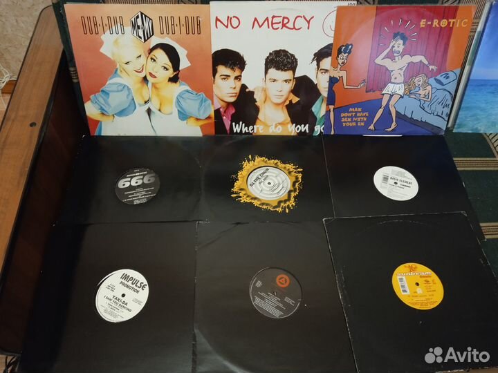 Коллекция винила 90е