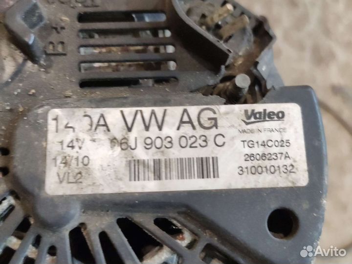 Генератор Passat B6 1,8 BZB с дефектами