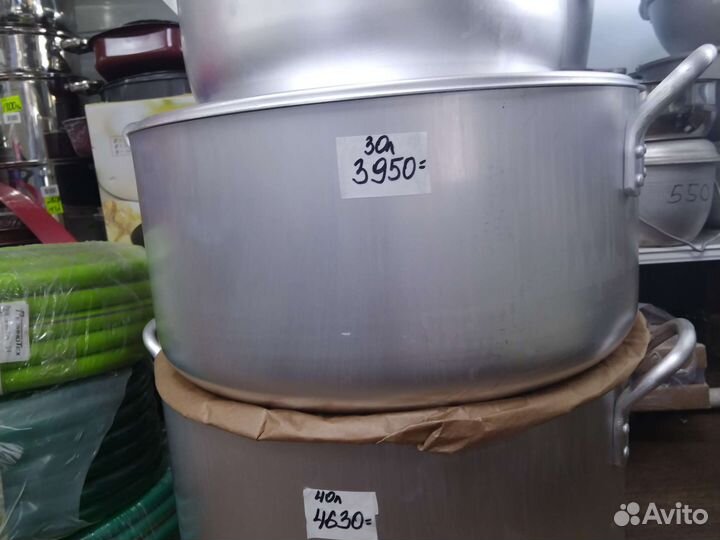 Кастрюля алюминиевая