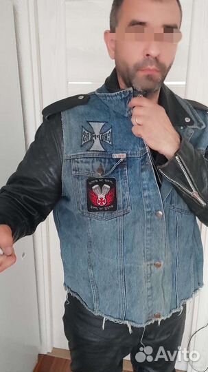 Мото экип для чëппера. Джинс