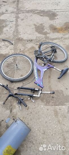 Велосипед бу разобранный