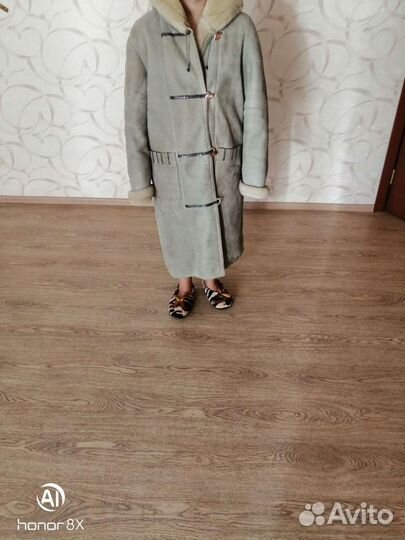 Дубленка натуральная женская 52