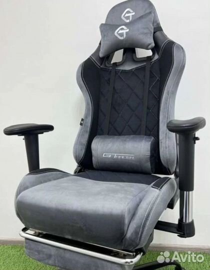 Игровое компьютерное кресло Ткань Велюр