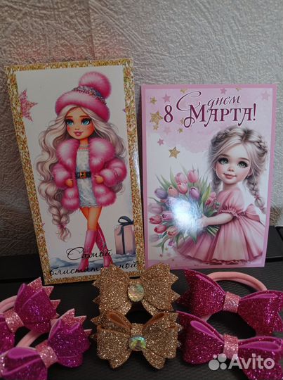 Резинки для волос.ручная работа