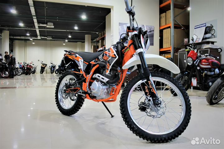 Мотоцикл kayo(Кайо) T2 250 MX enduro Витрина