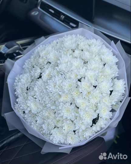 Шикарные букеты из хризантем