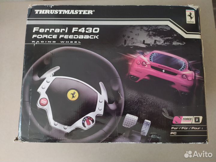 Руль thrustmaster ferrari f430